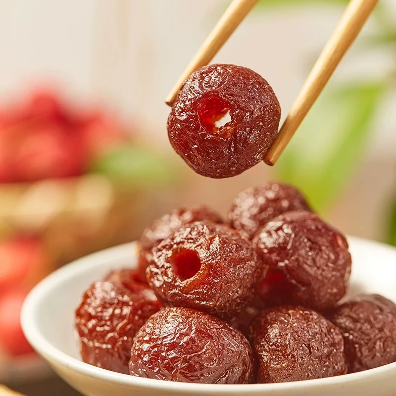 空心山楂无糖无蔗糖添加无核酸甜软糯休闲解馋果干零食