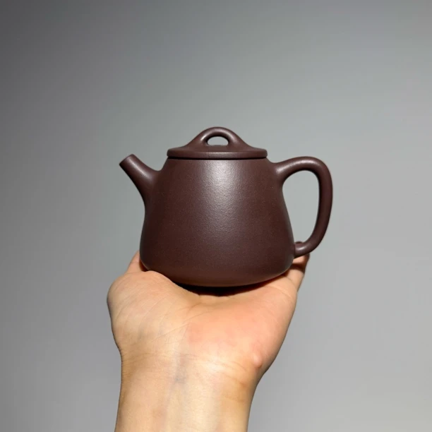 好泡养「高石瓢」220cc 陈腐老紫泥