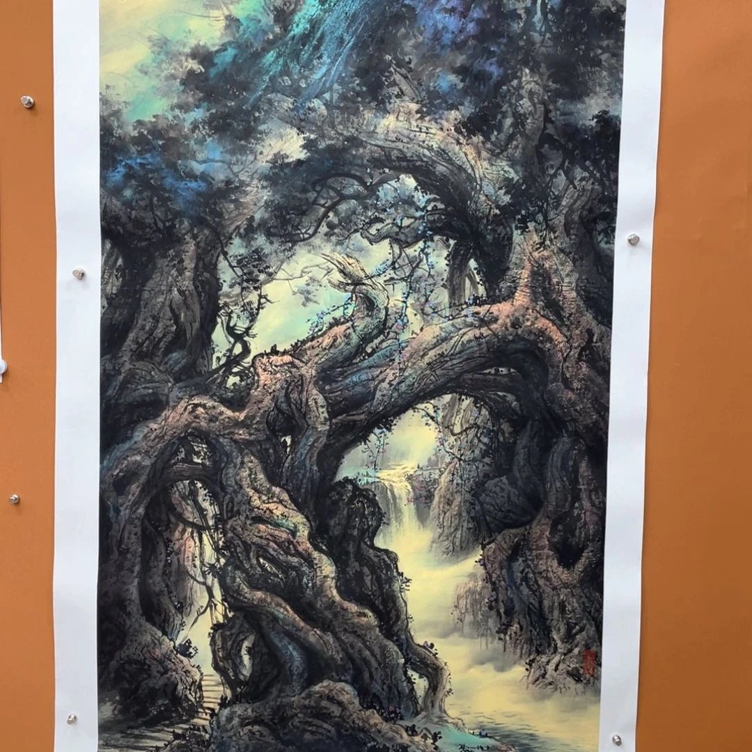 国画刘国斌老师作品欣赏