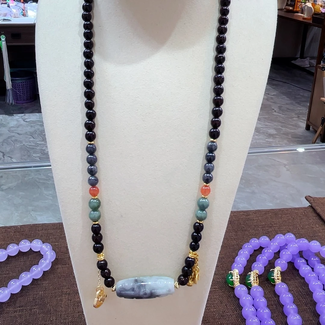 翡翠颈饰未镶嵌?**顔颈饰