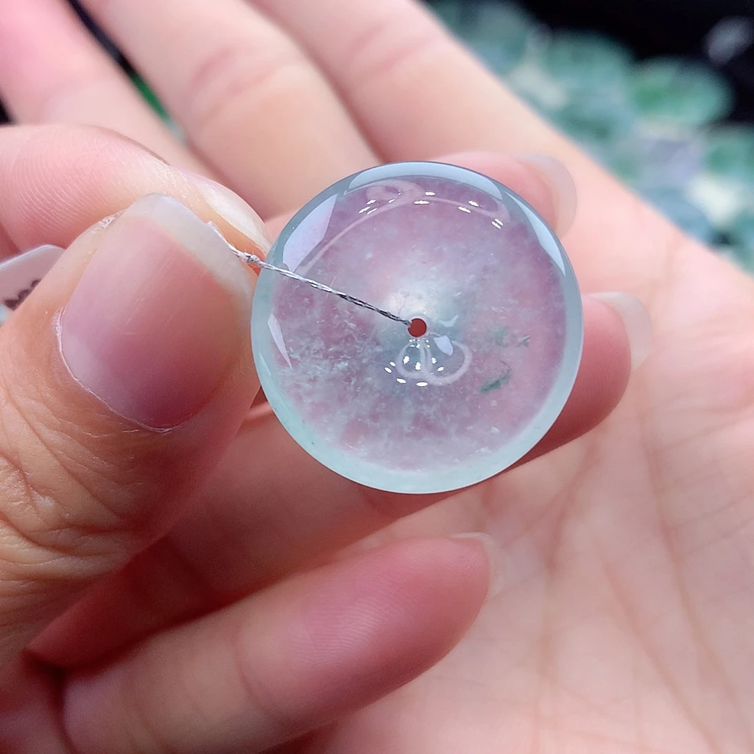 颈饰未镶嵌翡翠编号47尺寸23.4-5.5