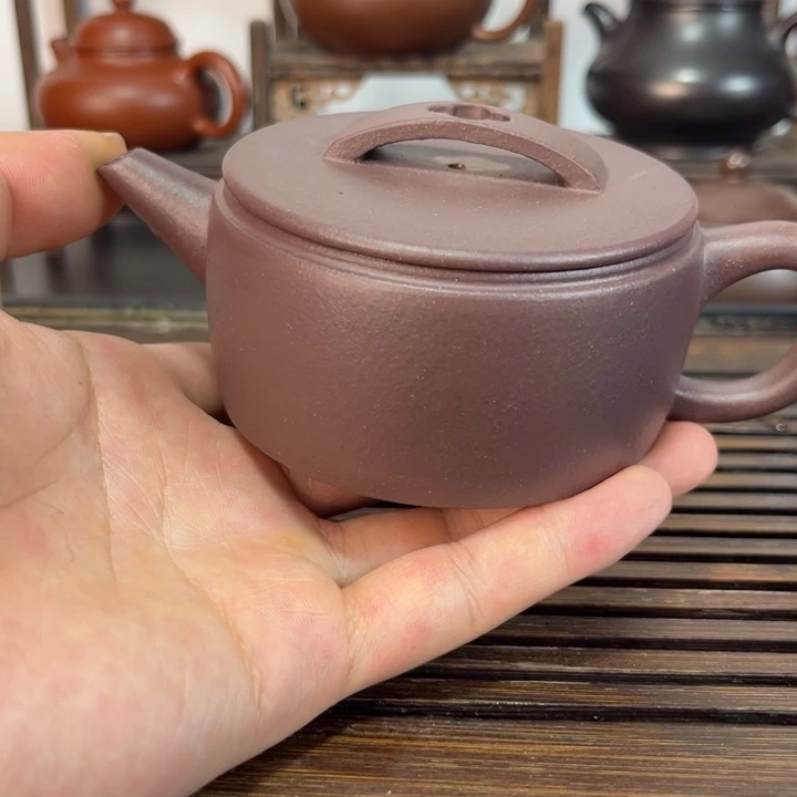 茶壶紫砂原矿紫砂手工制作