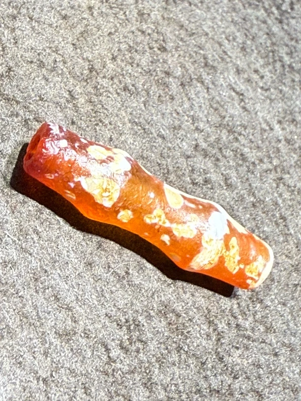 奶油白节节高竹子佩