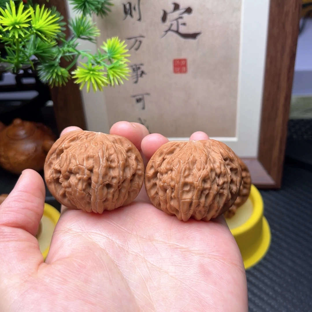 文玩核桃吊坠40磨盘