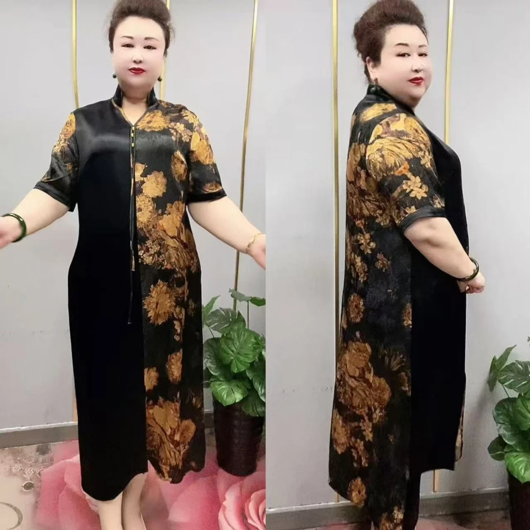 39618款时尚百搭大码连衣裙