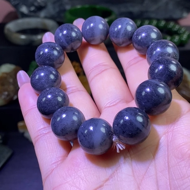 幸***步和田玉未镶嵌手链