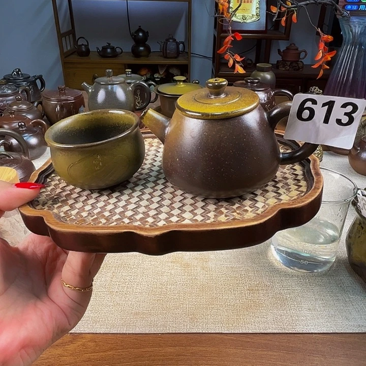 柴燒壺泡茶香柴燒壺