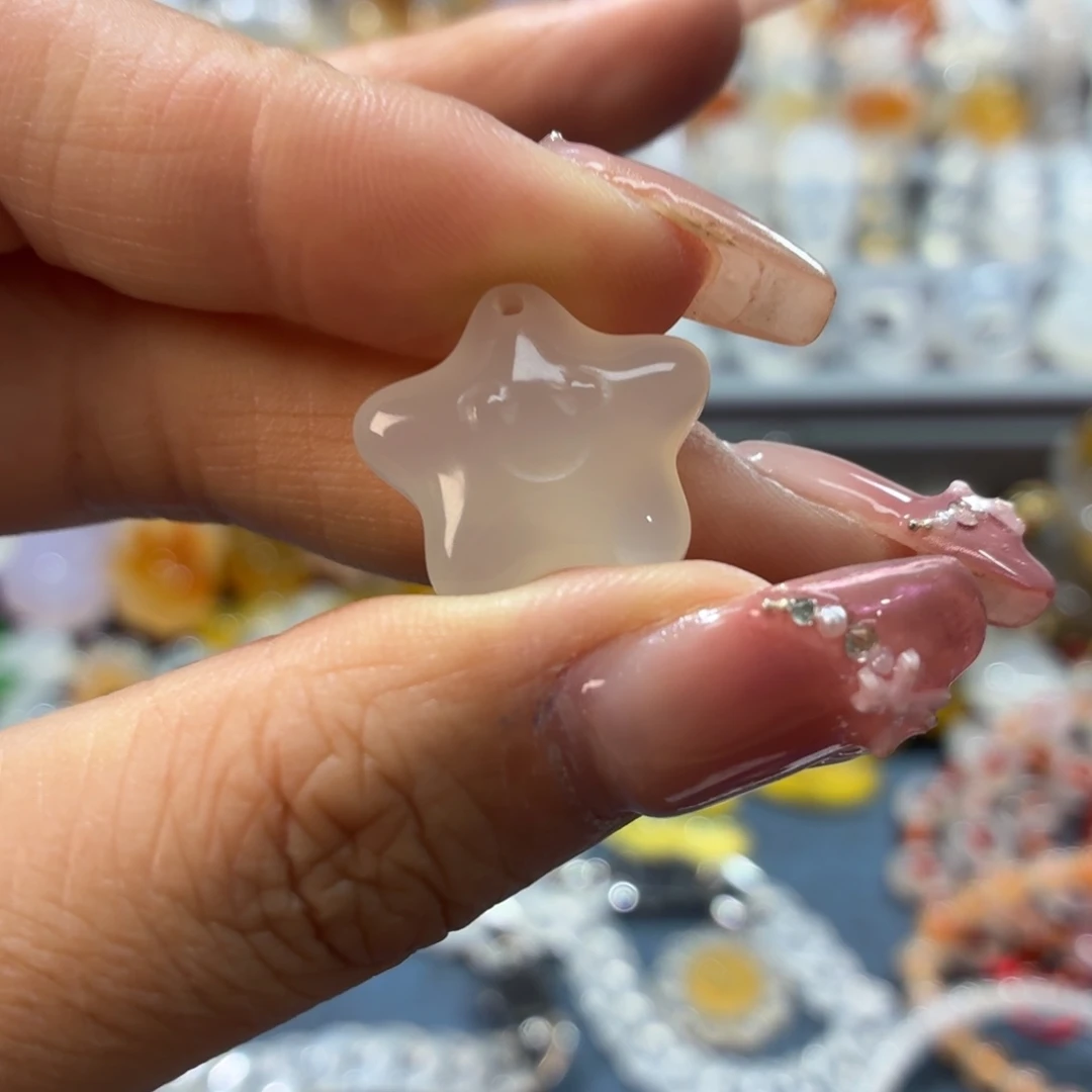 玛瑙/玉髓未镶嵌吊坠(不含链)