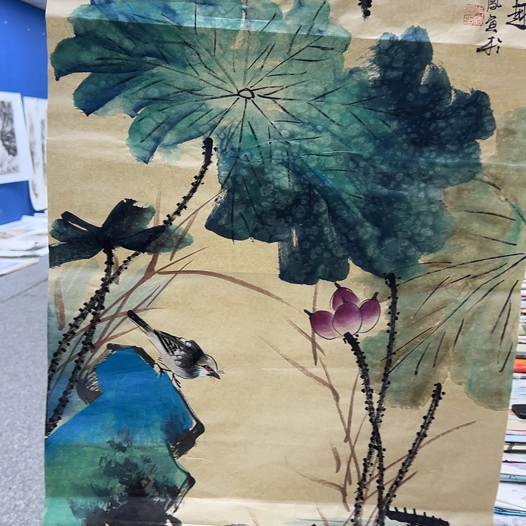 国画国画纯手绘作品