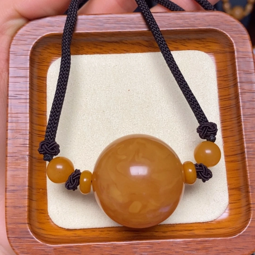 【闪购商品】蜜蜡颈饰未镶嵌项链