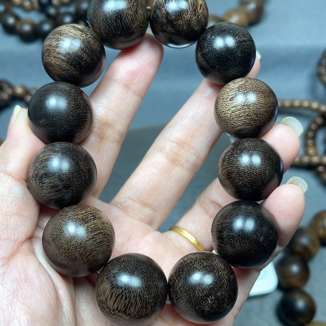 沉香手串芽庄白棋2.0