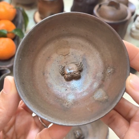 备前烧茶盏一个一个