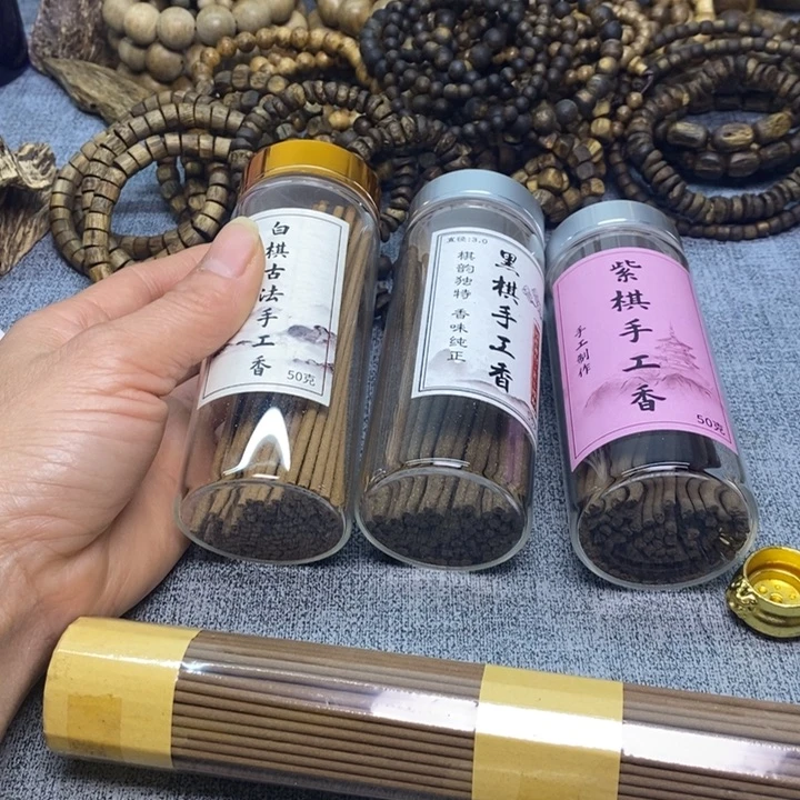 沉香摆件奇楠纯工线香150克