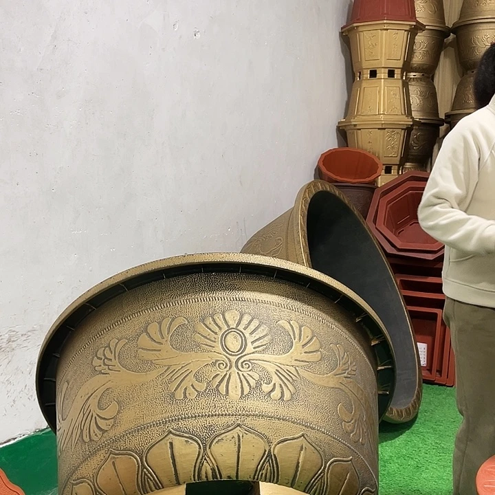 圆盆古铜一米一个