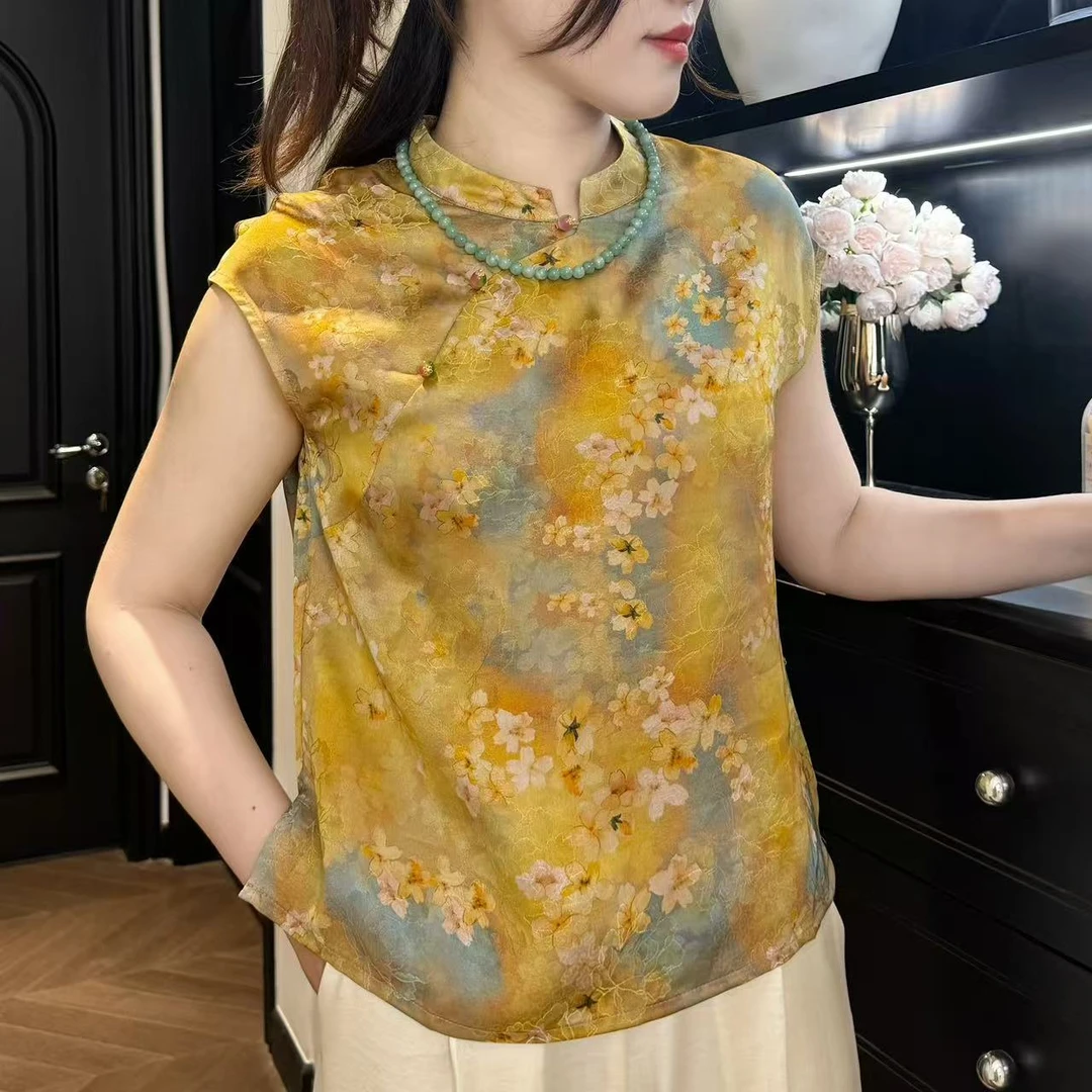 【洛神】890新中式国风时尚洋气显瘦休闲上衣
