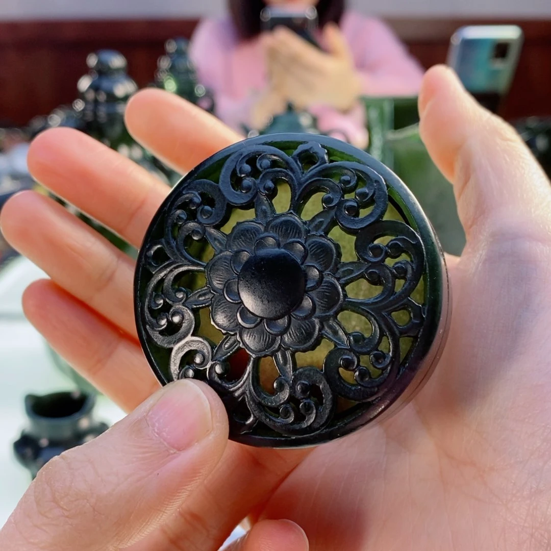 和田玉（青玉）摆件未镶嵌