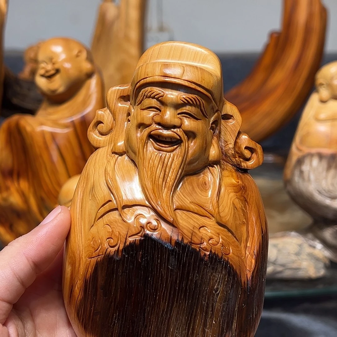 柏木（崖柏）崖柏木手把件摆件