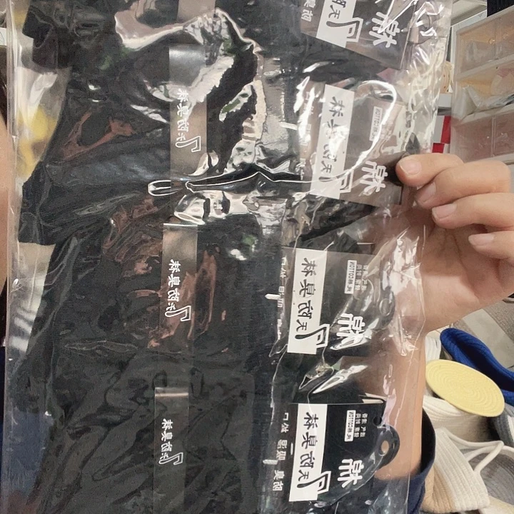 三醋酯纤维9.9米10双男式棉袜