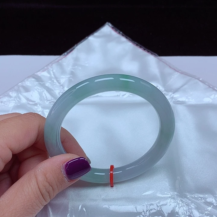 未镶嵌手镯（圆镯）翡翠圈口55