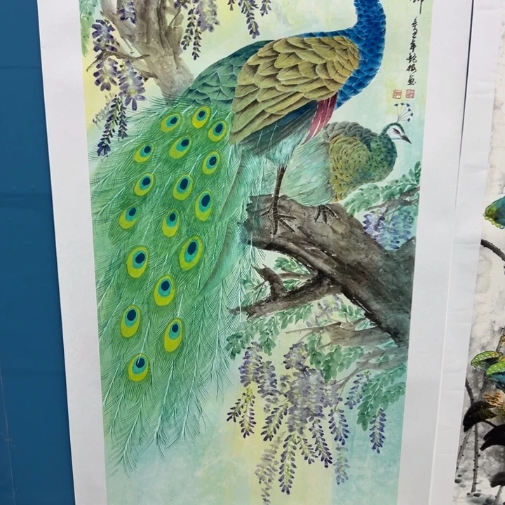 用***8国画绘画作品请欣赏一下