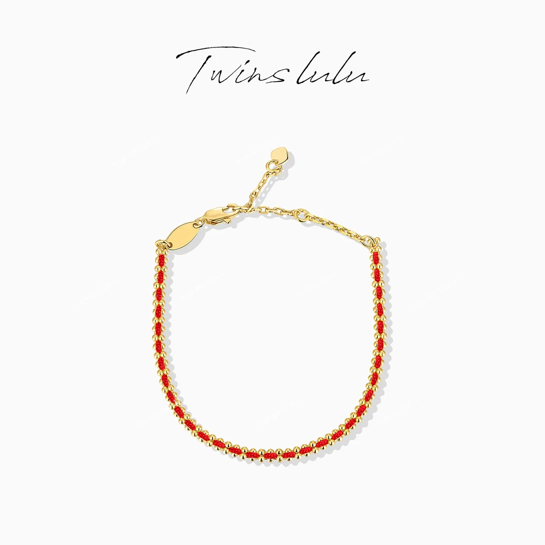 铜合金手链 【春上新】新中式典雅精致交织手链TSS7338