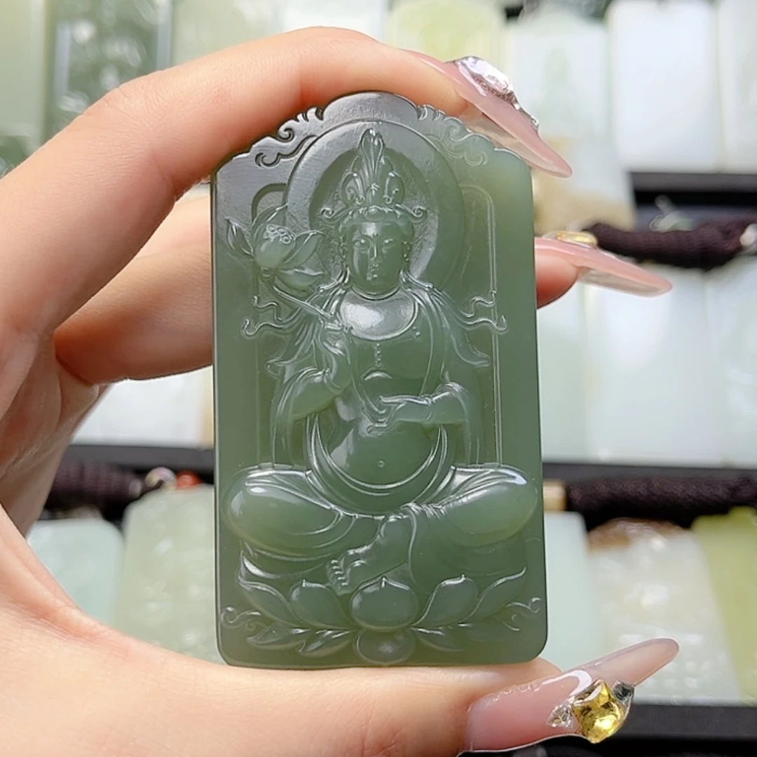 【闪购商品】和田玉未镶嵌颈饰红***兄