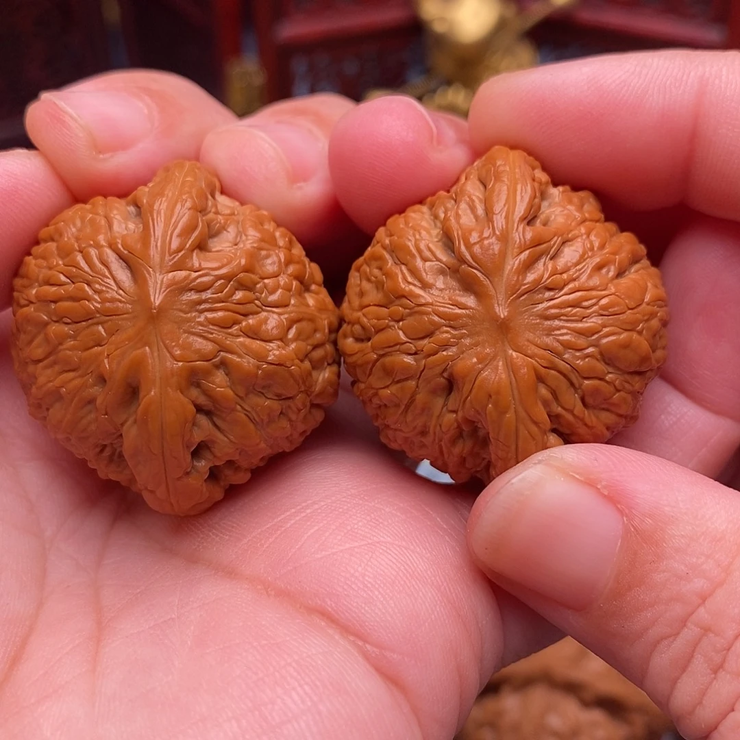 长***人文玩核桃把件36全铁锤