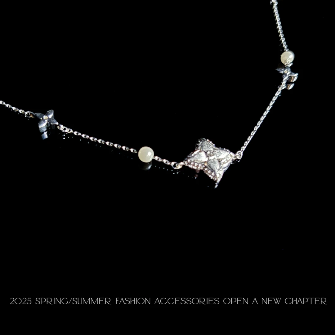 铜合金手链 镀K金 2025款C7293【蕾丝四叶花】铂堡俪 BOBAOLI 手链