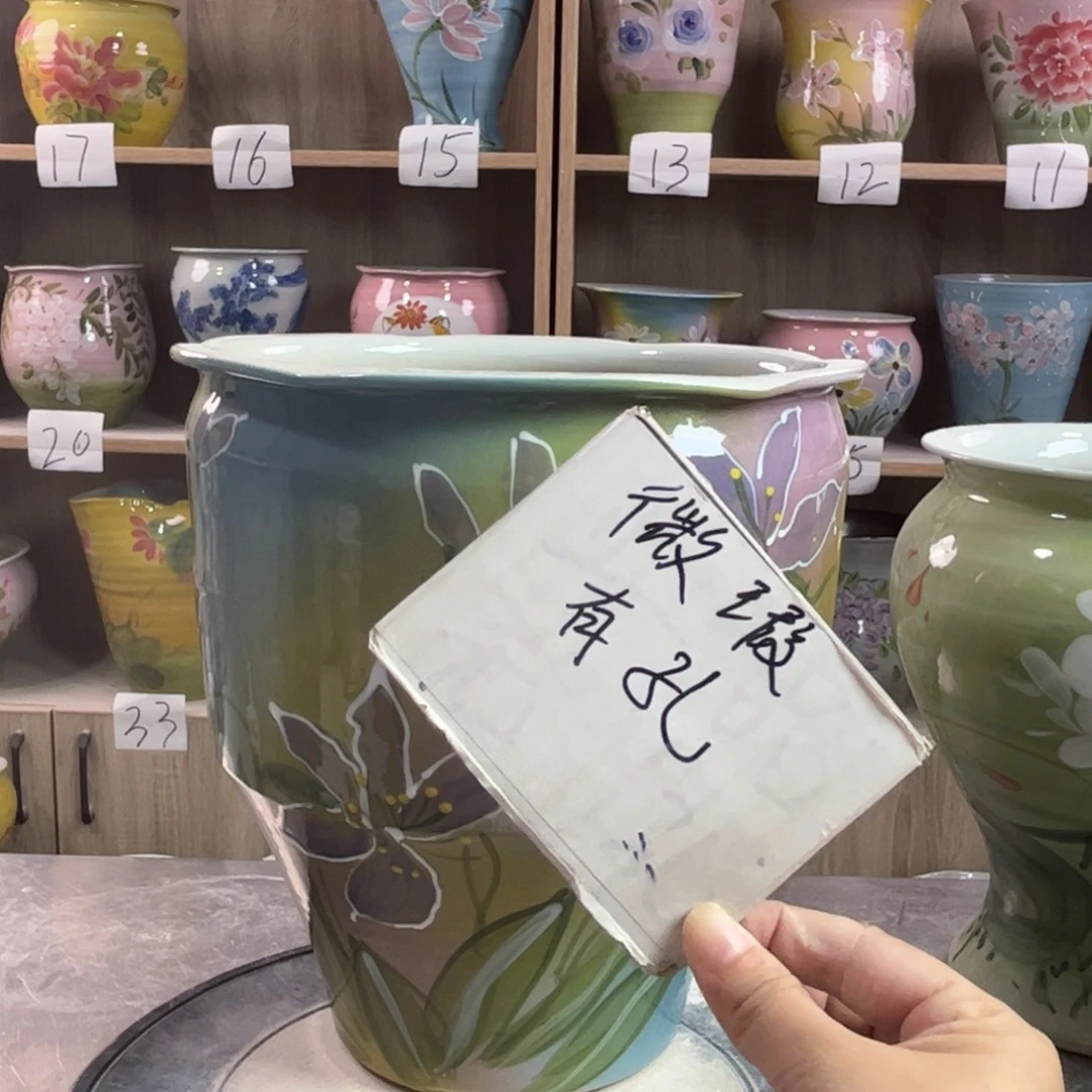 景德镇陶瓷花盆花盆