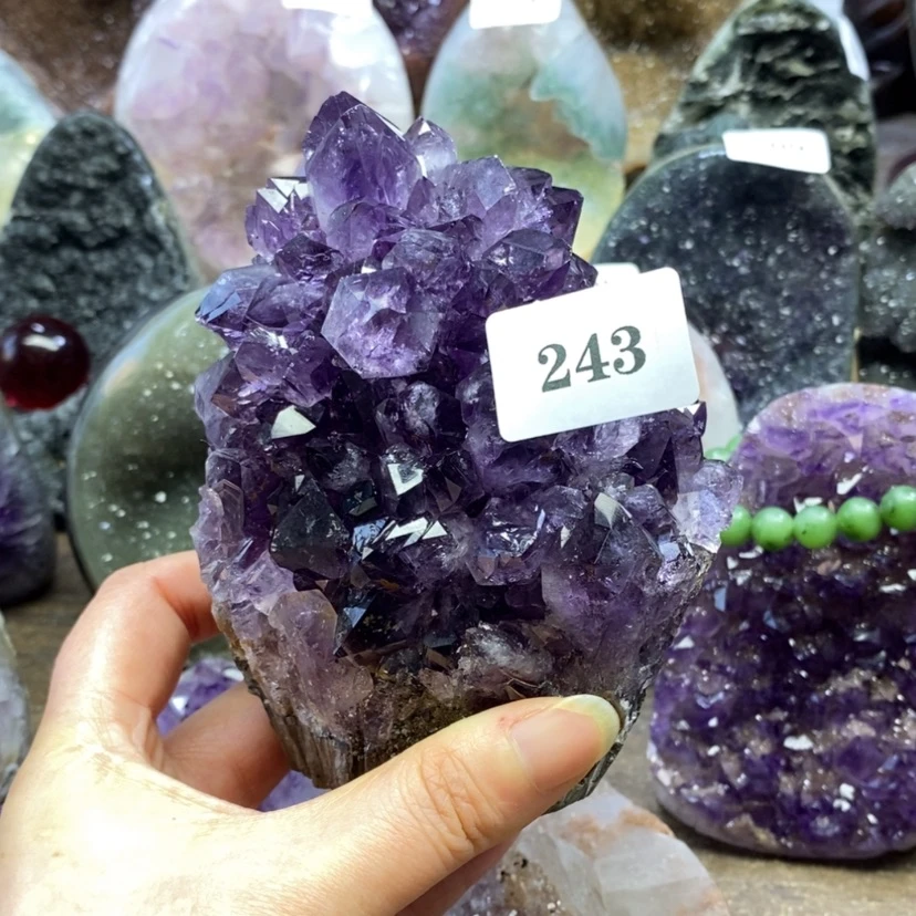 【闪购商品】未镶嵌大型摆件（非配饰）紫晶