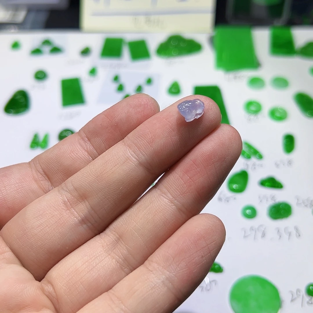 裸石翡翠天然缅甸A货翡翠