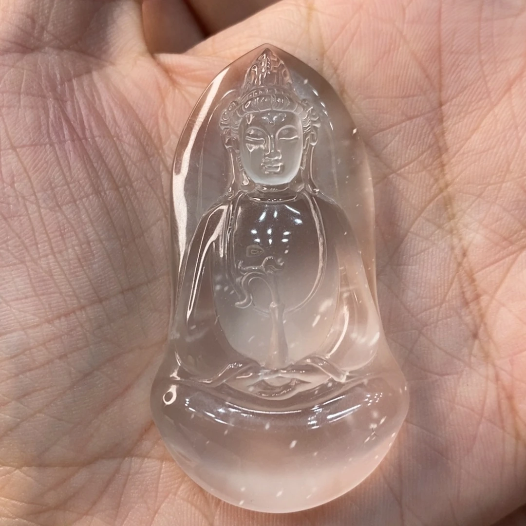 未镶嵌观音石英质玉