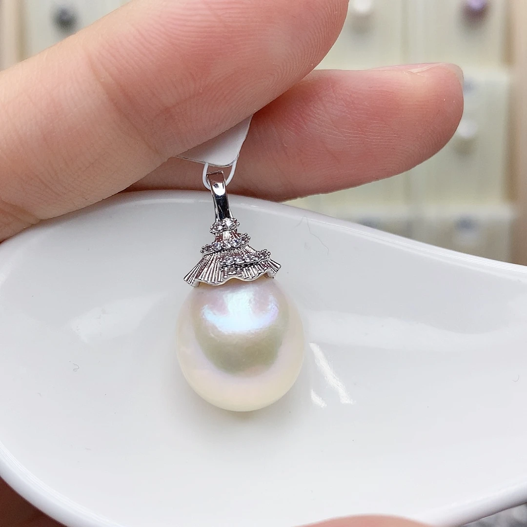 颈饰淡水珍珠合金