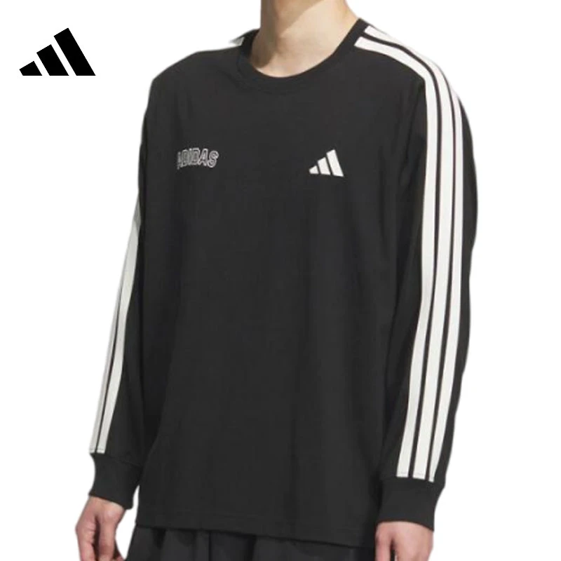 【流光风】adidas阿迪达斯男子运动休闲长袖T恤KC2840