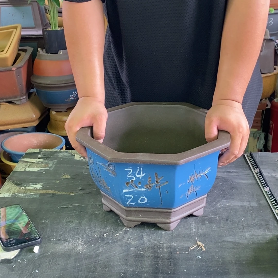 紫砂花盆紫砂紫砂