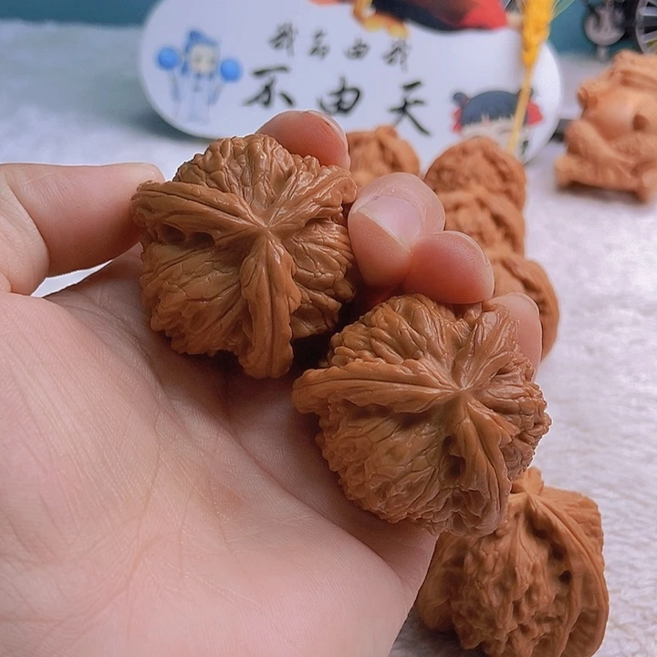 把件文玩核桃炸*条三棱