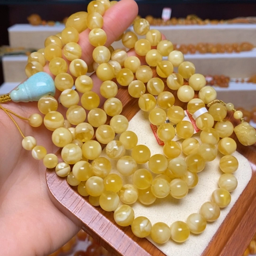 【闪购商品】未镶嵌蜜蜡手链手串