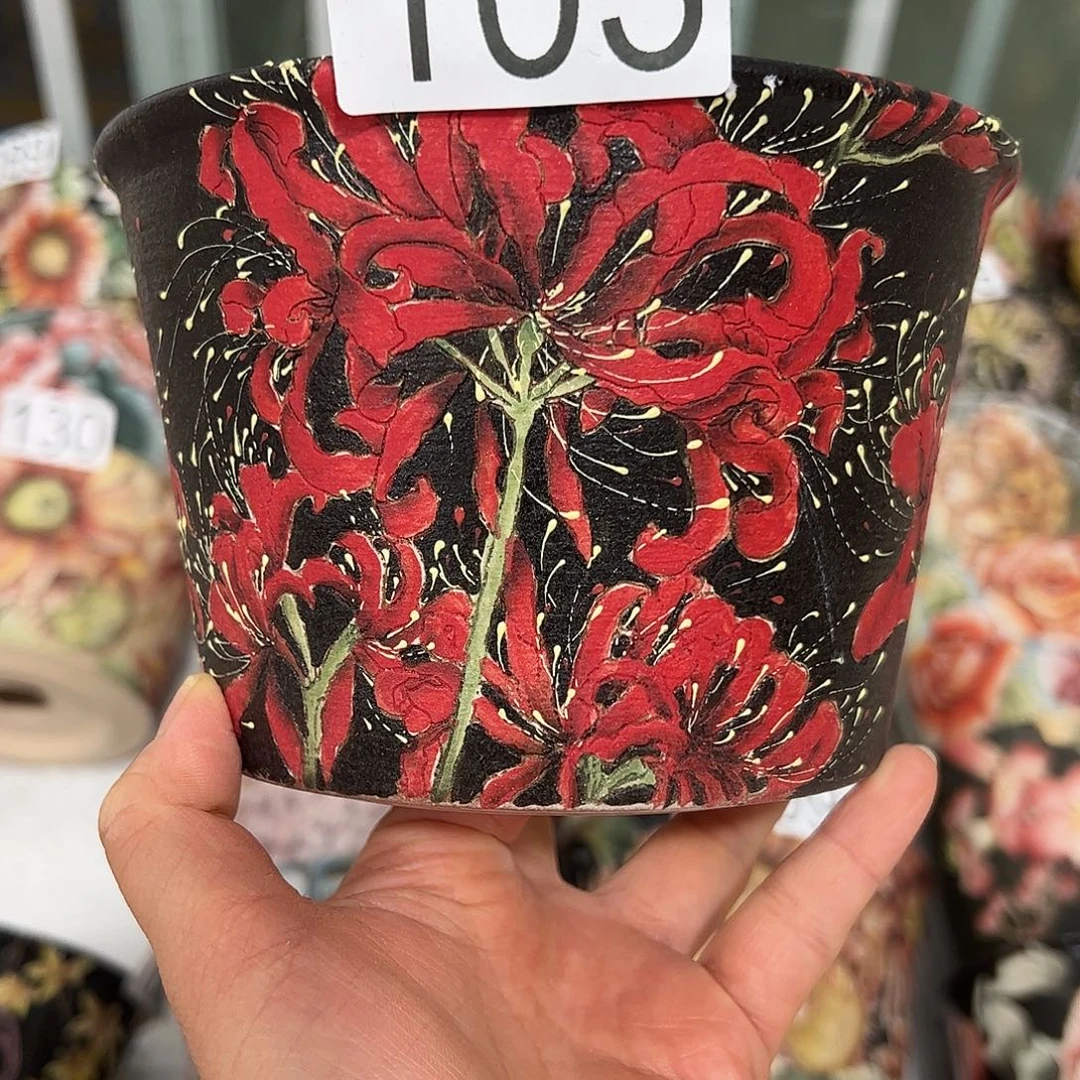 景德镇炫彩手绘口14