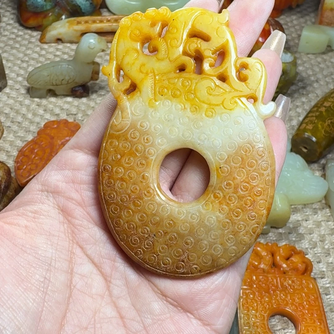 吊坠白玉菩提挂件