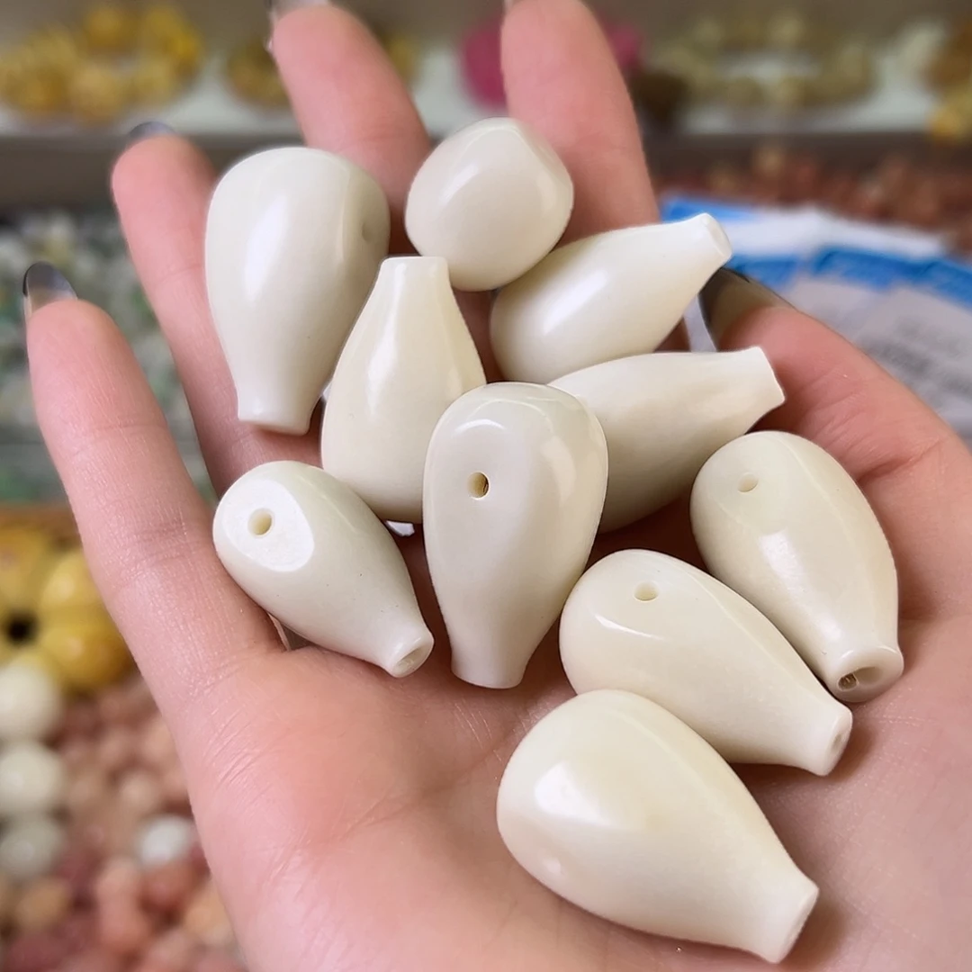 菩提根/象牙果吊坠微瑕三通10颗