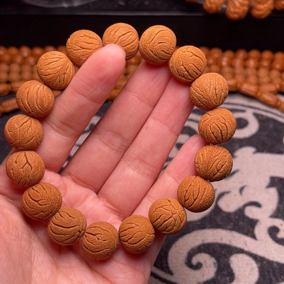 手串桃核龙纹地球仪14