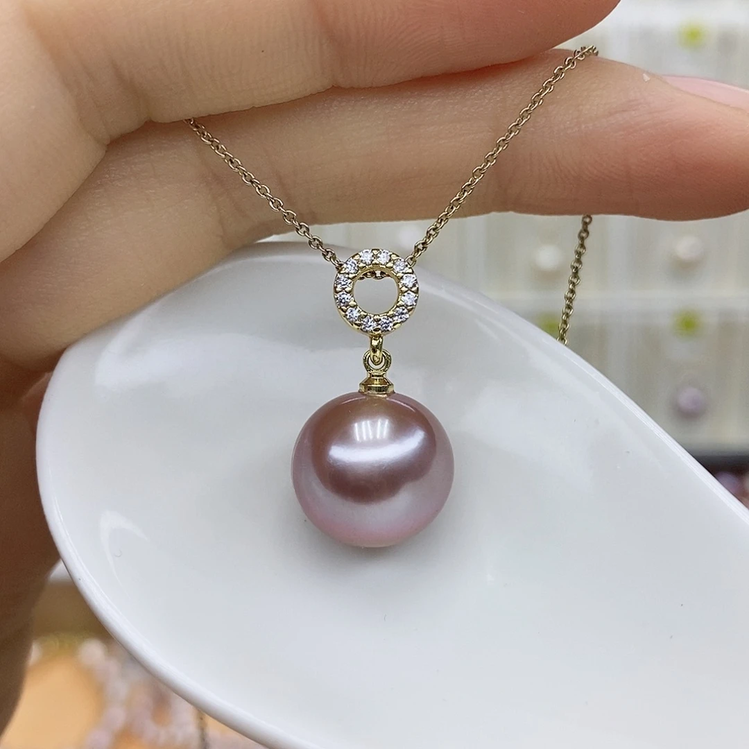 淡水珍珠颈饰合金
