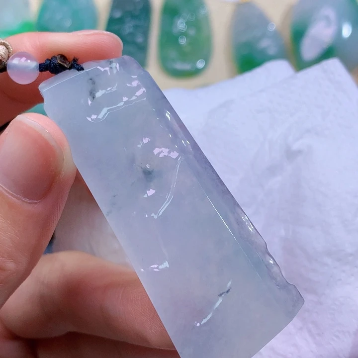 翡翠未镶嵌吊坠(不含链) 8539