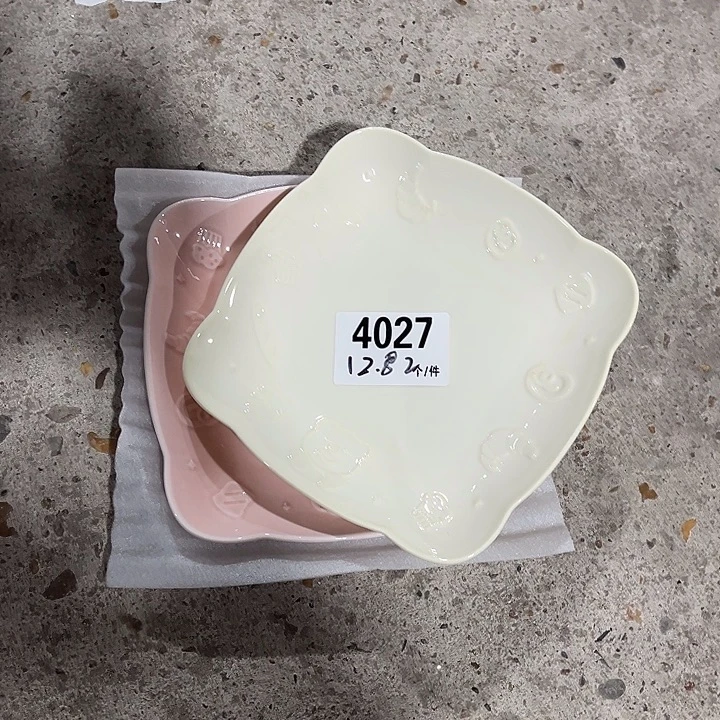 瓷微瑕外贸餐具4027