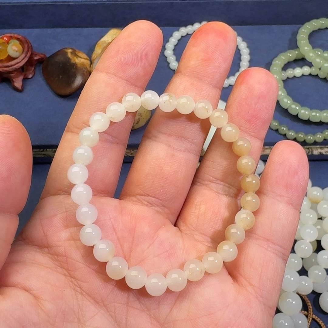 和田玉手链未镶嵌