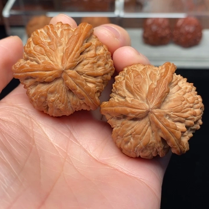 吊坠文玩核桃白奔