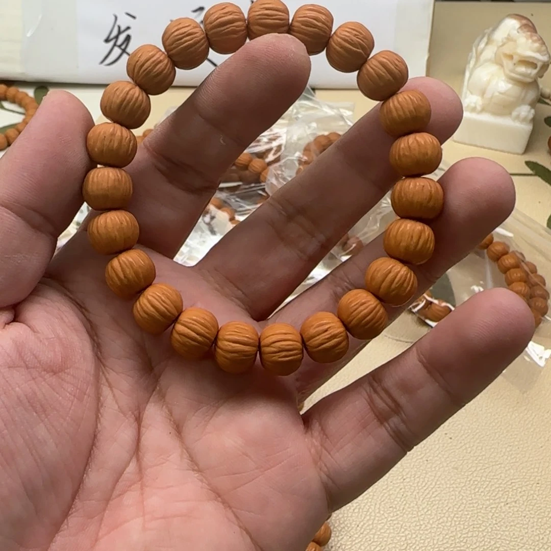 白玉菩提手串白色117