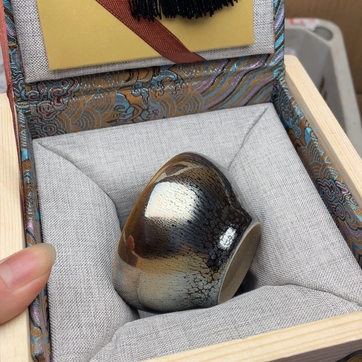 茶盏建窑建盏主人杯