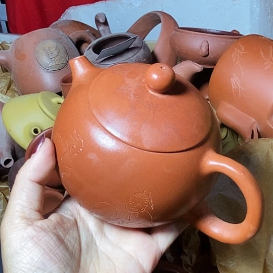 全手工制作宜兴紫砂壶