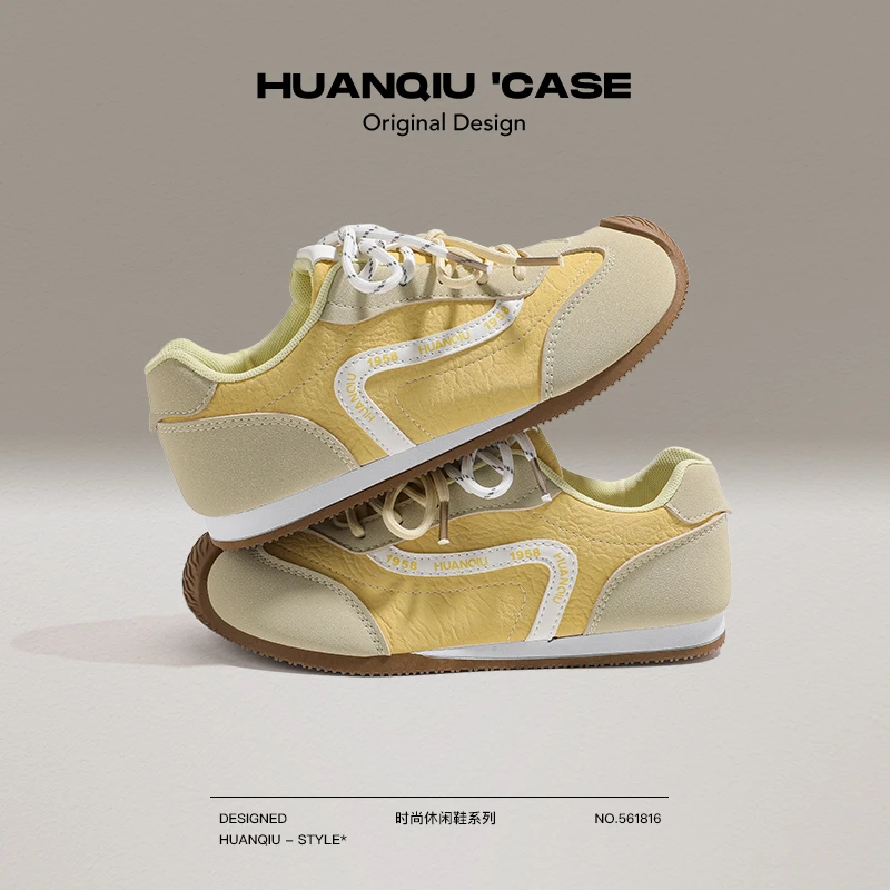 环球2025夏季新款校园多巴胺高颜值德训鞋女时尚休闲运动百搭板鞋